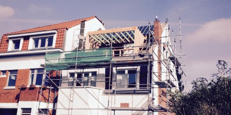 Transformation de toiture à Woluwe-Saint-Pierre réalisée par Chantiers Kuypers SPRL